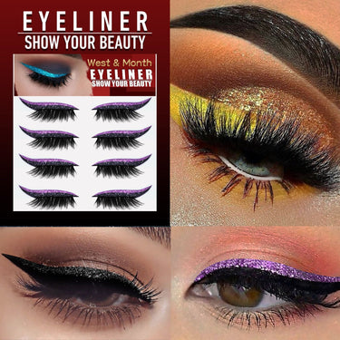 Eyeliner and Eyelash Stickers - LightsBetter